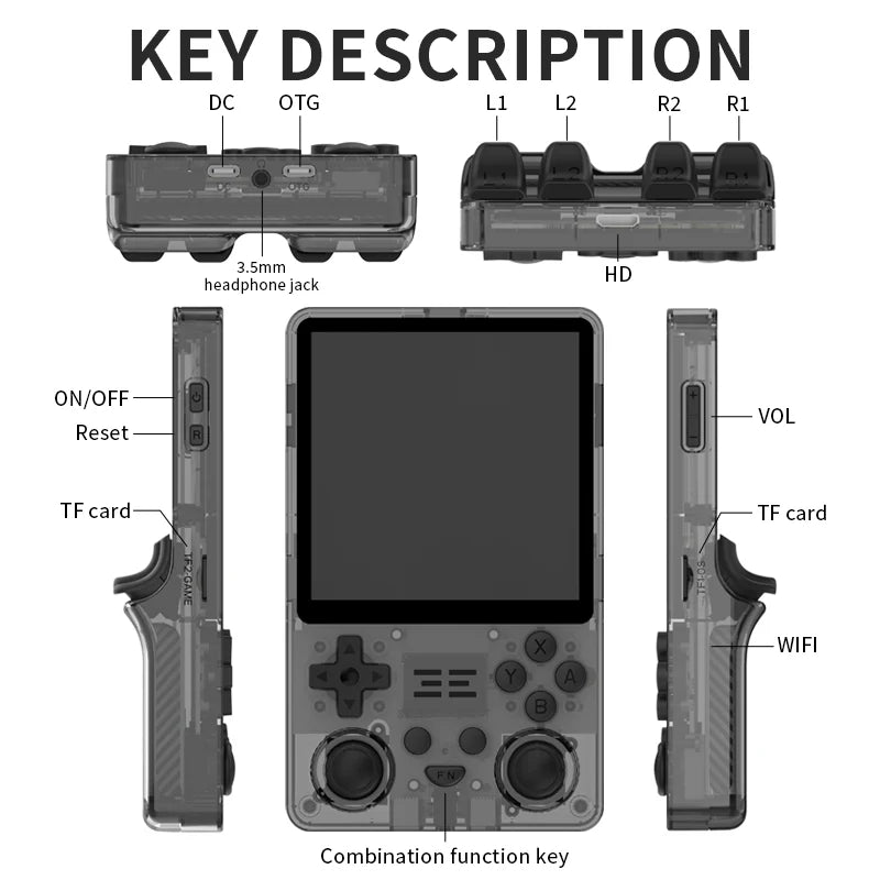 Pocket Retro V2 - Handheld Game Console (NEW + UPDATED)