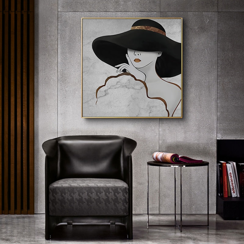 Fashionista - Canvas Wall Art Painting