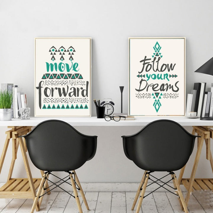 Follow Dreams - Canvas Wall Art Painting