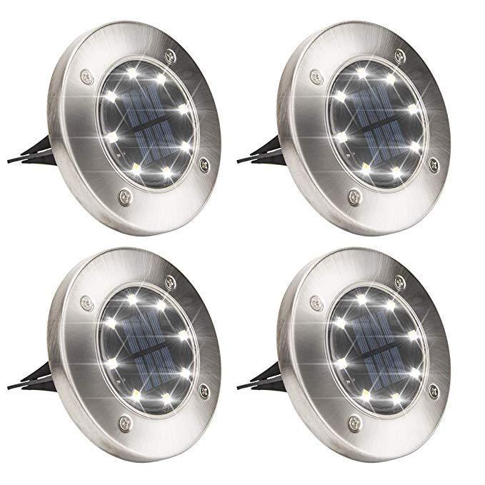 Solar-powered house number light