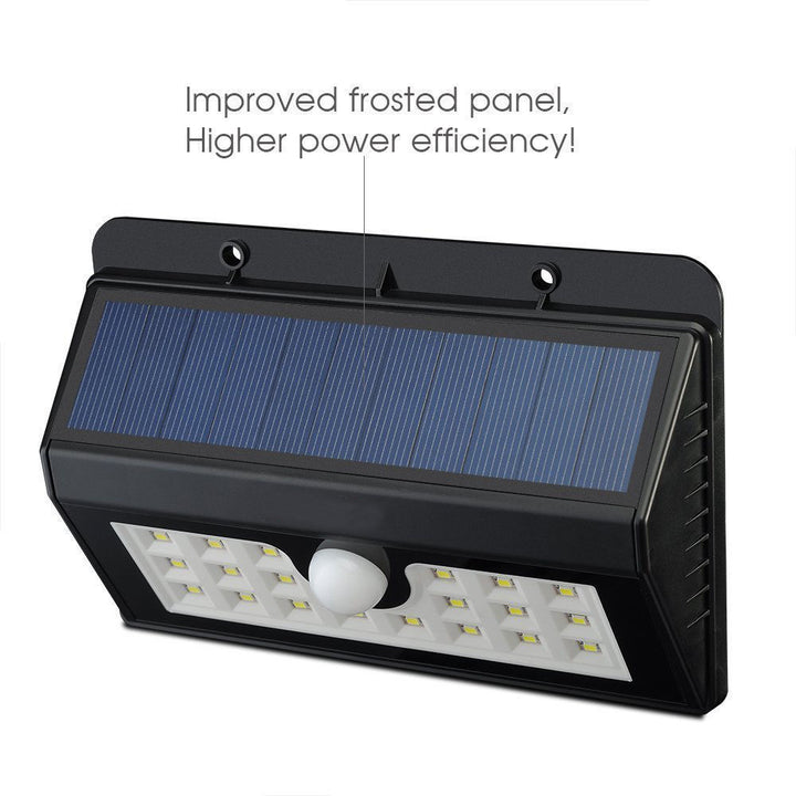 Solar-powered decorative wall lantern