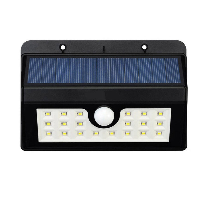 Solar-powered decorative wall lantern