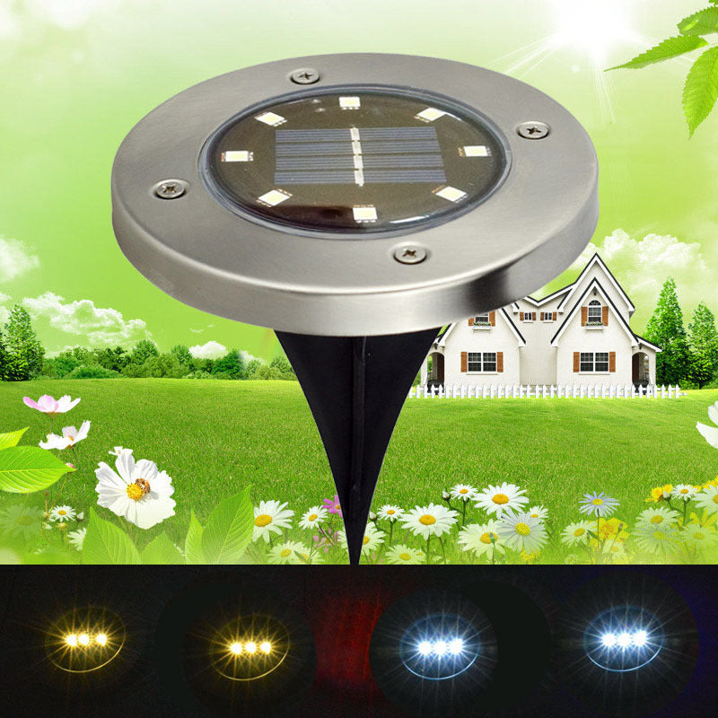 Solar-powered decorative lantern post