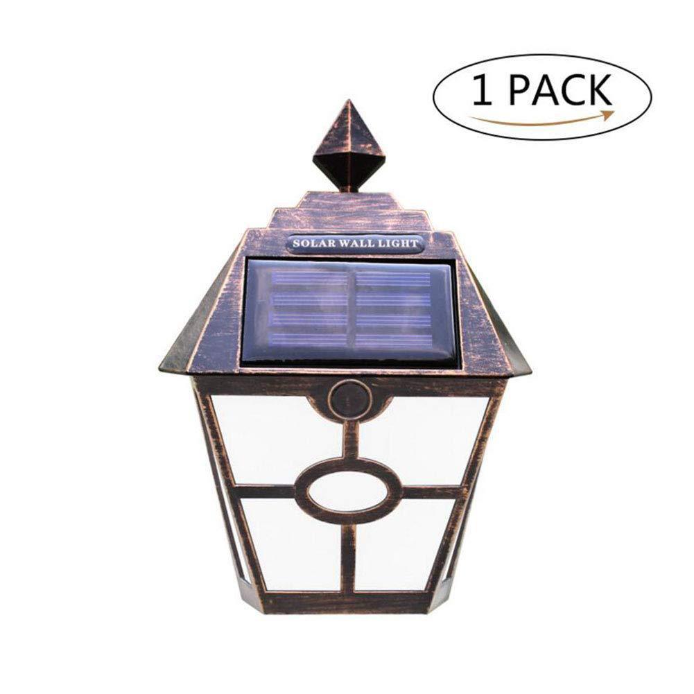 Decorative Solar LED Wall Lantern