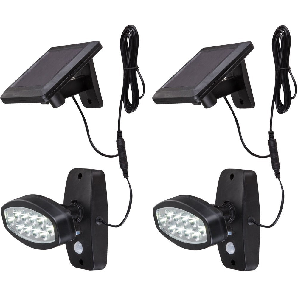 Solar-powered decorative path lights