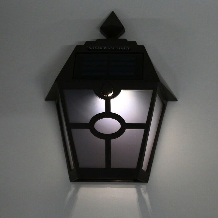 Solar-powered landscape LED ground spotlights