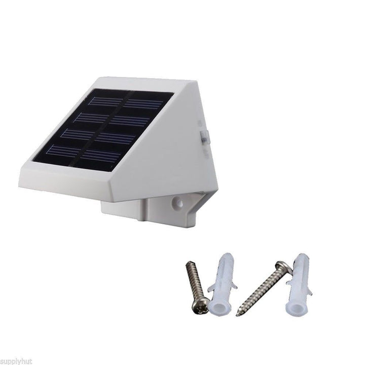 Solar-powered ground lighting unit