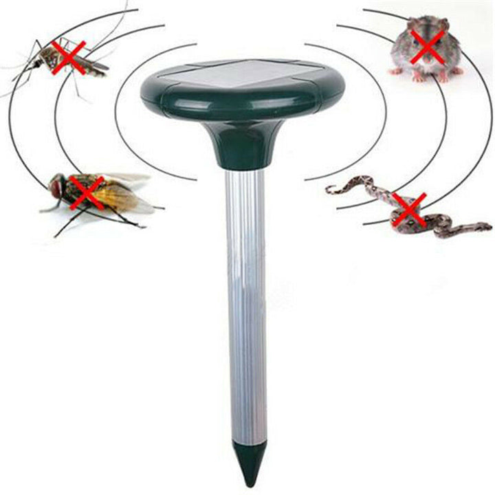 Solar-powered LED security wall lamp