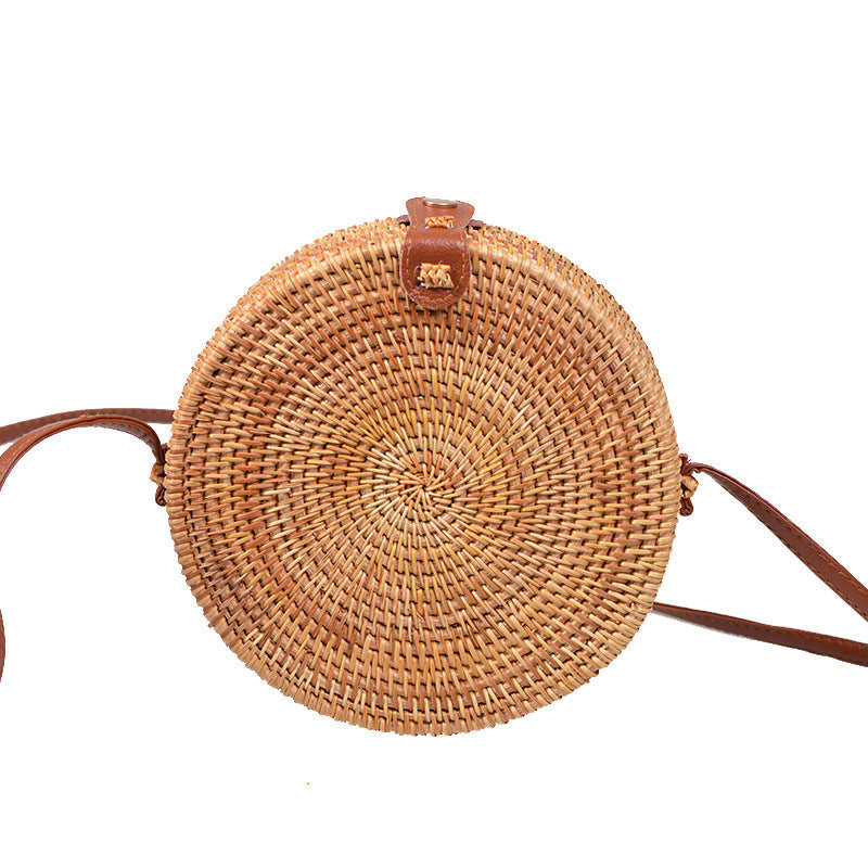 Round Basket Bag