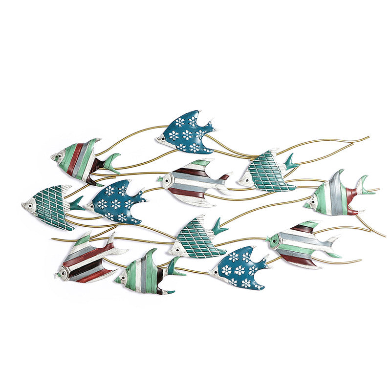Decorative Metal Fish Wall Art