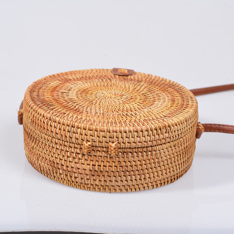 Round Basket Bag