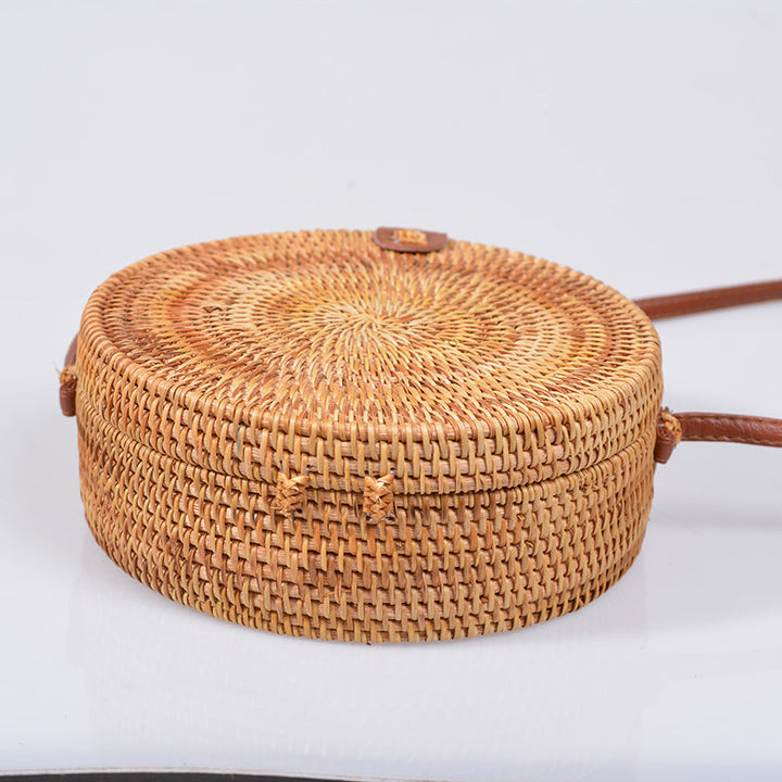 Round Basket Bag