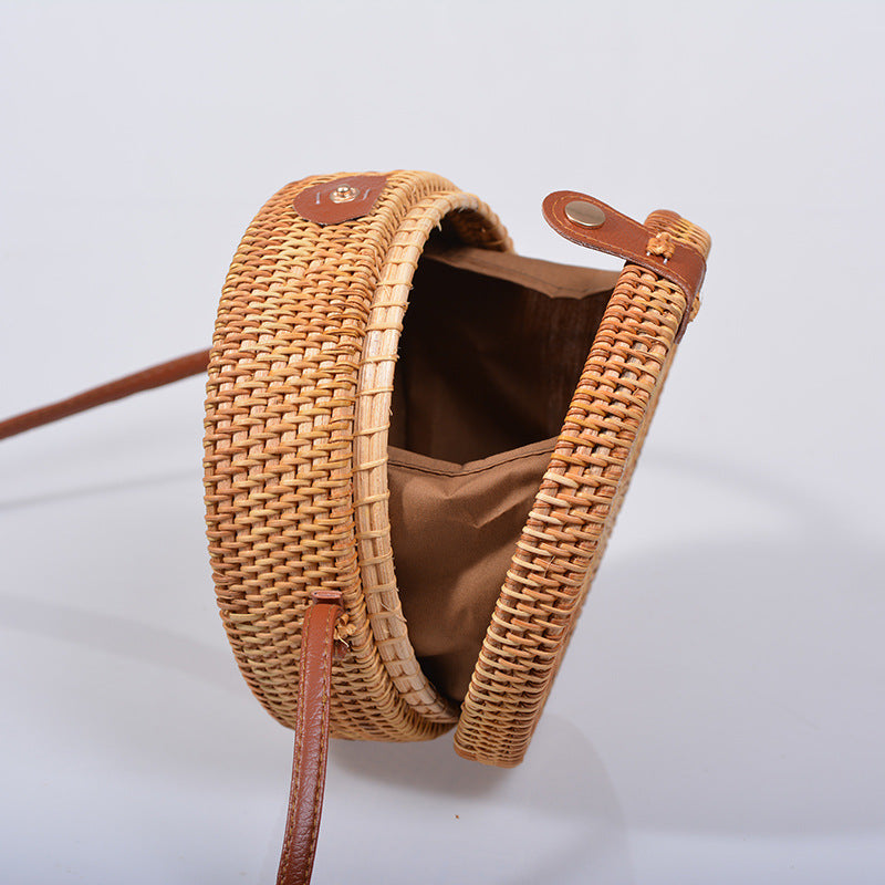 Round Basket Bag