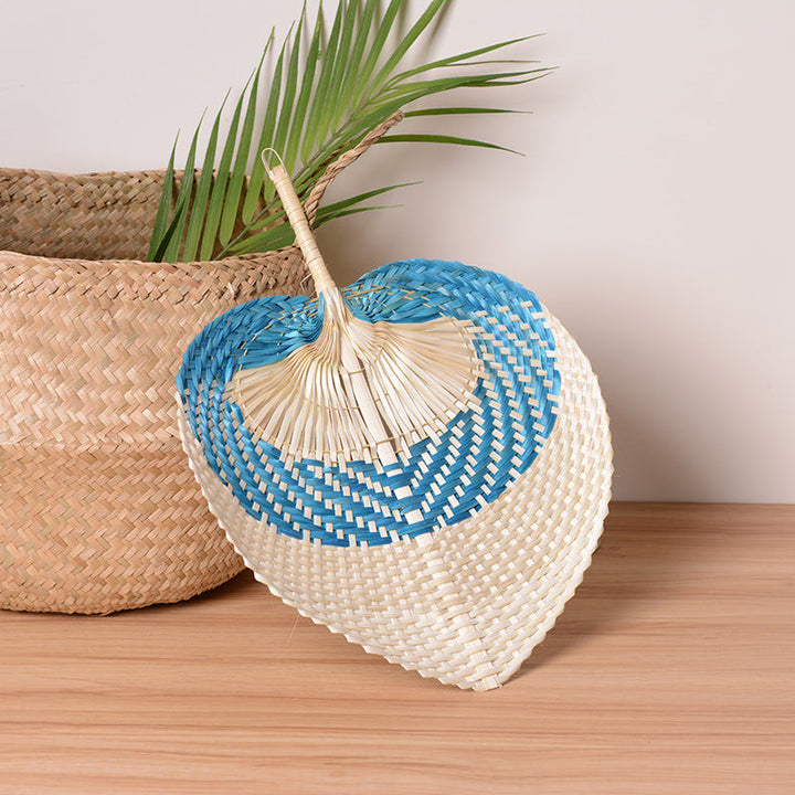 Handcrafted fan made from natural materials