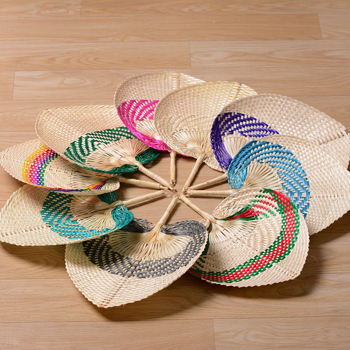 Handcrafted fan made from natural materials