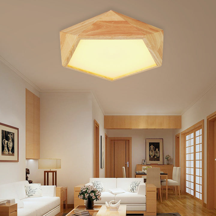 Modern geometric ceiling lamp
