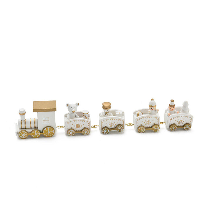 Christmas Train Decoration Figure Set
