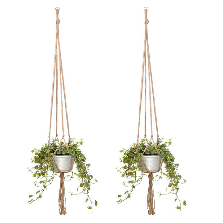 Macramé plant hanging hooks