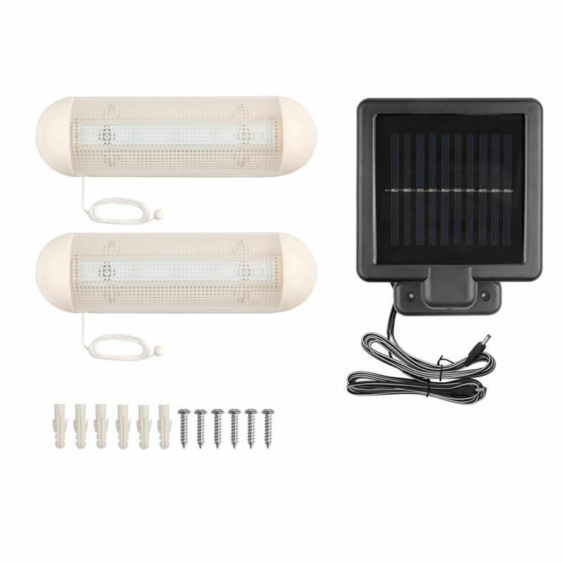 Solar-powered motion-activated security light