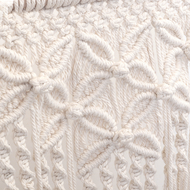 Macramé Wall Decor with Artistic Embellishments