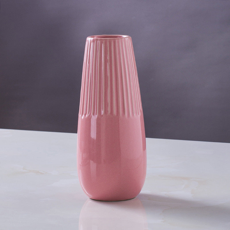 Decorative ceramic vase