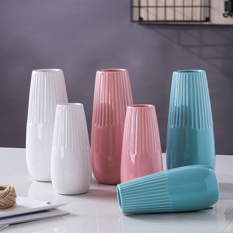 Decorative ceramic vase