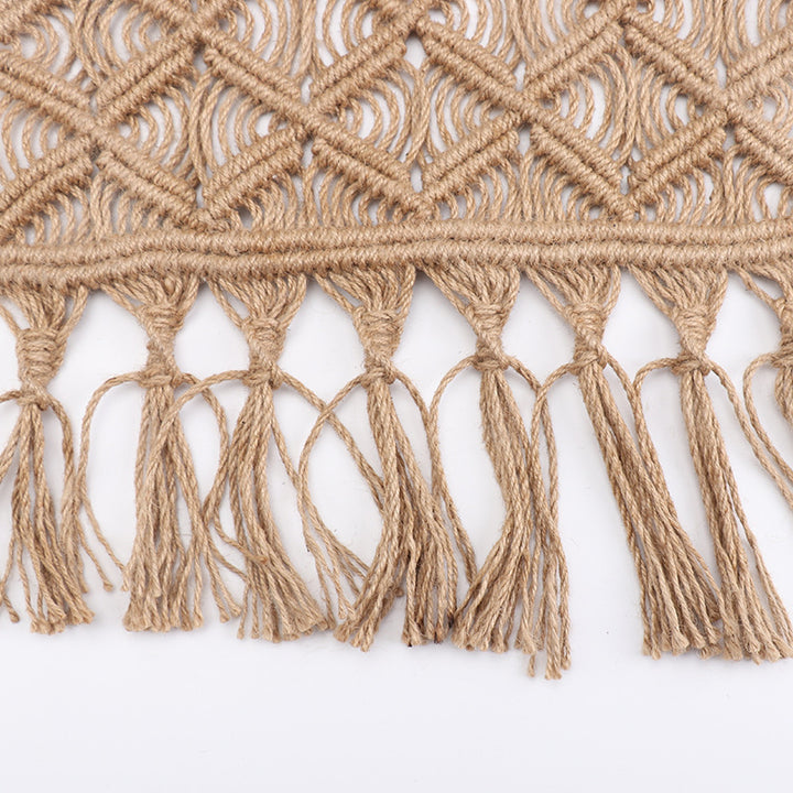 Decorative macrame placemat