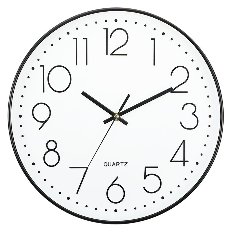 Wall clock in minimalist design