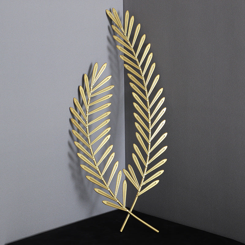 Decorative Metal Leaf Wall Art