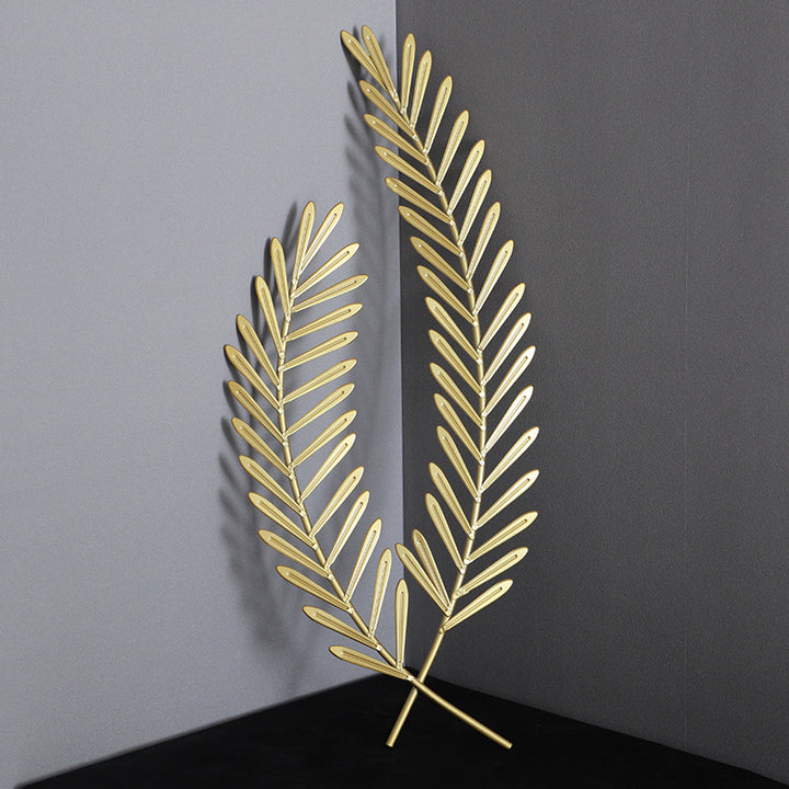 Decorative Metal Leaf Wall Art