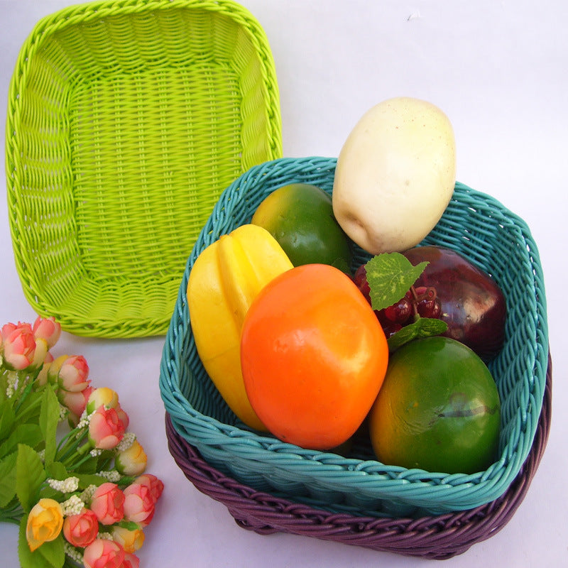 Decorative Woven Fruit Bowl