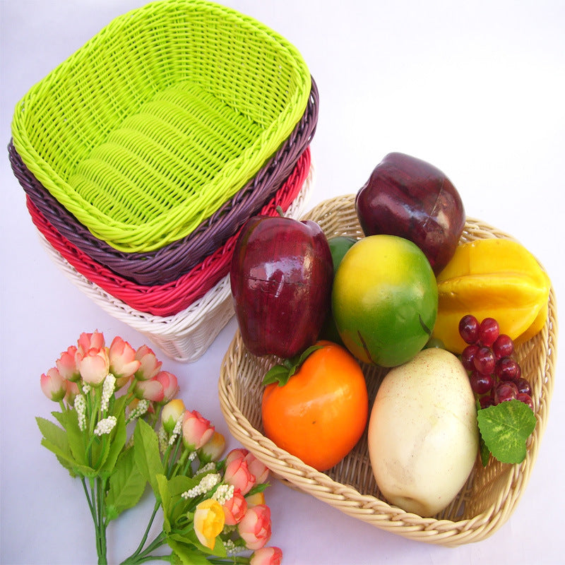Decorative Woven Fruit Bowl