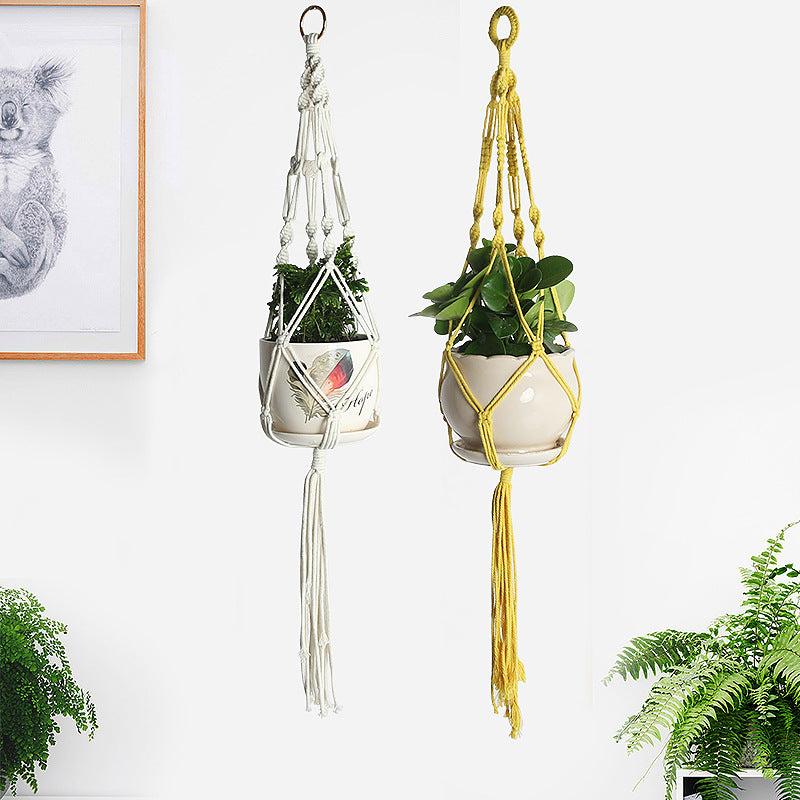 Hanging plant pot holder