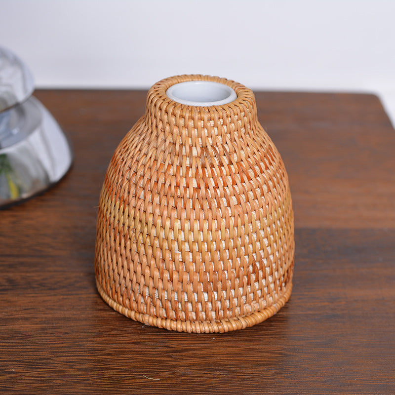 Handwoven decorative vase