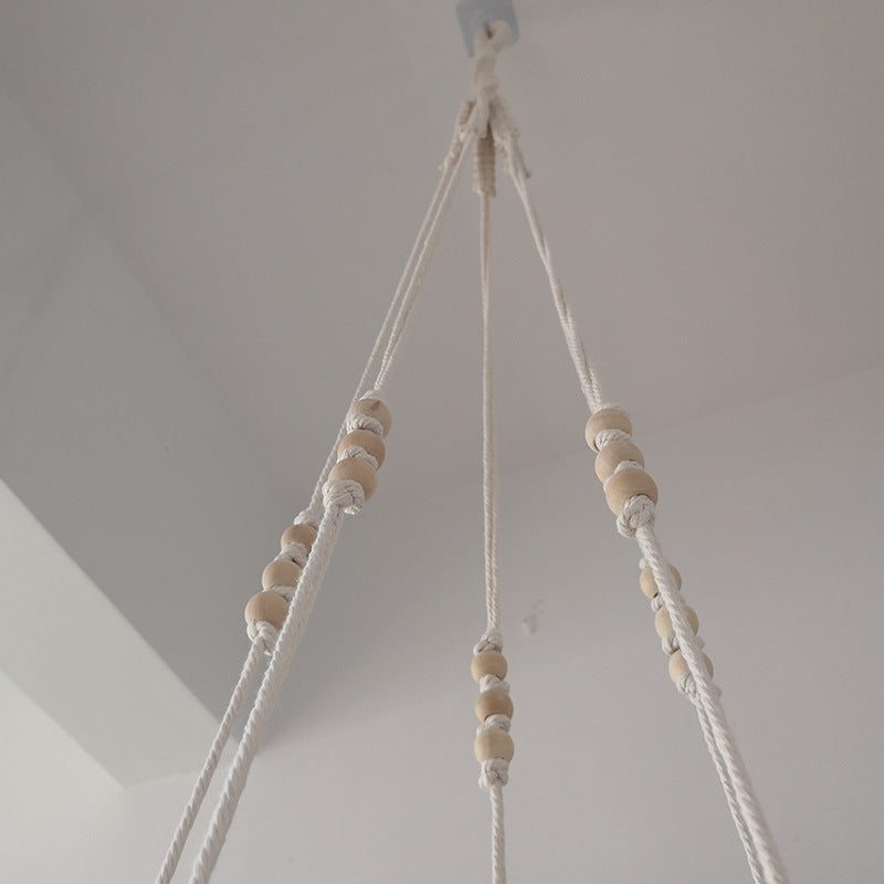 Hanging Macrame Shelf