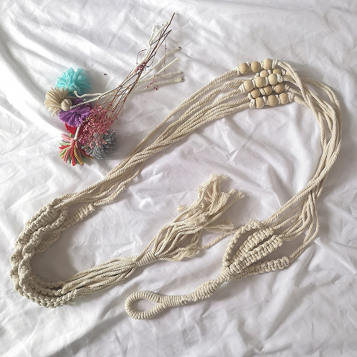 Hanging Macrame Shelf