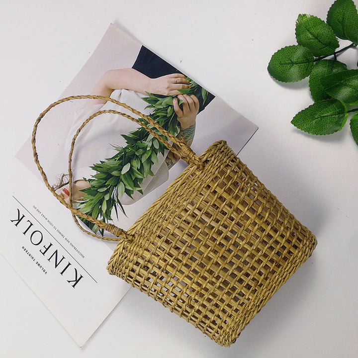 Handcrafted Woven Glass Holder