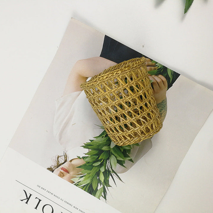 Handcrafted Woven Glass Holder