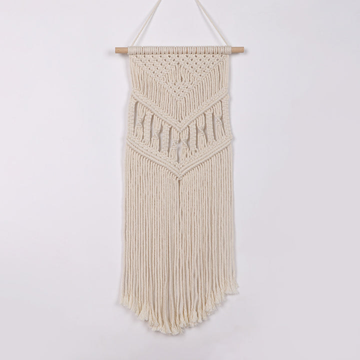 Macramé Wall Hanging with Artistic Patterns