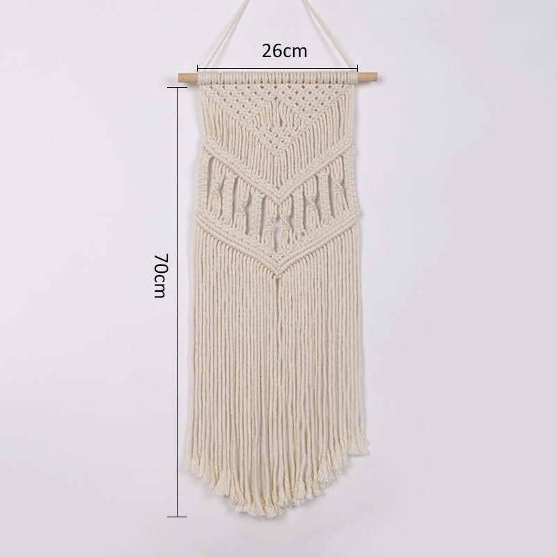Macramé Wall Hanging with Artistic Patterns