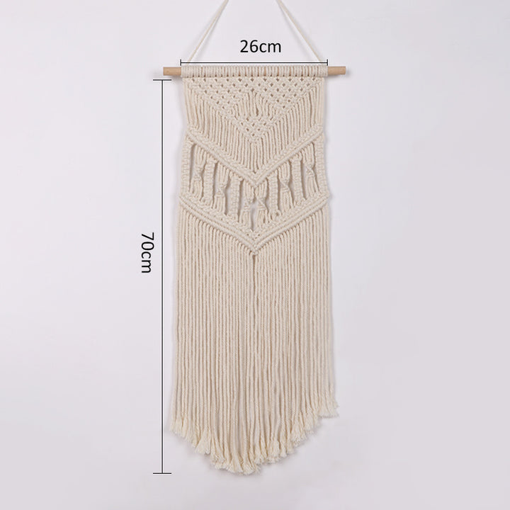 Macramé Wall Hanging with Artistic Patterns