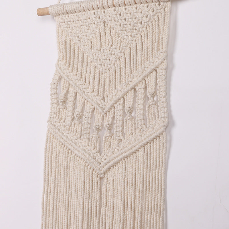 Macramé Wall Hanging with Artistic Patterns