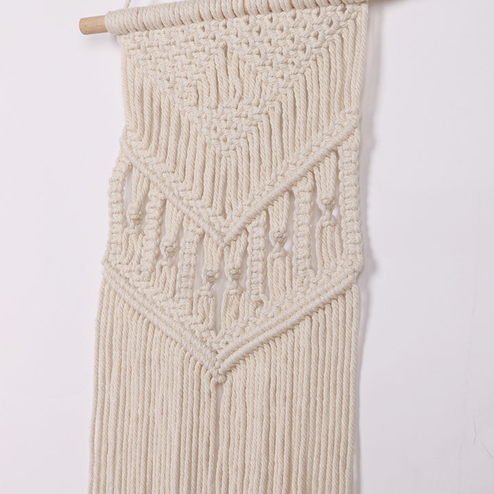Macramé Wall Hanging with Artistic Patterns