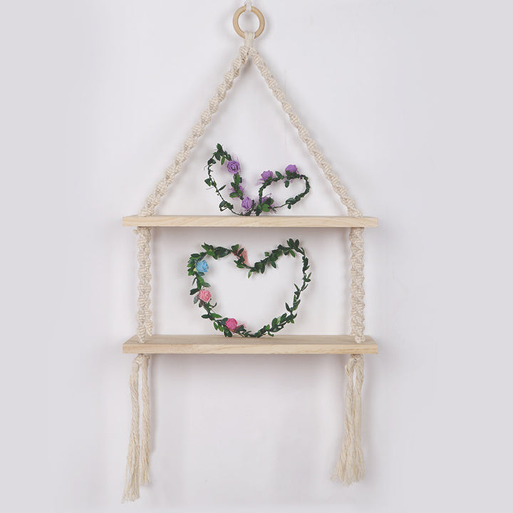 Macrame Hanging Shelf