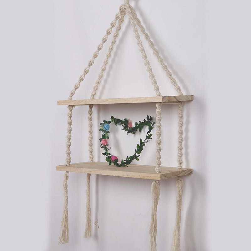Macrame Hanging Shelf