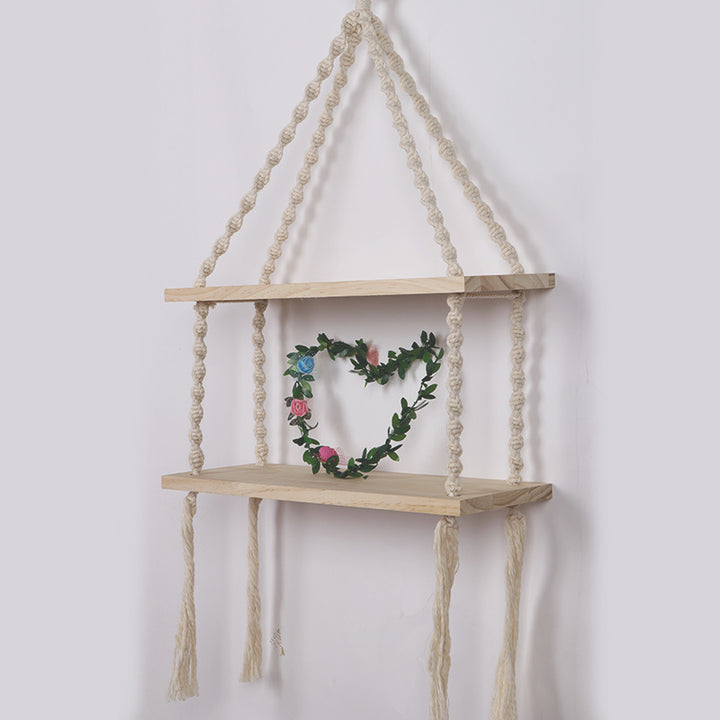 Macrame Hanging Shelf