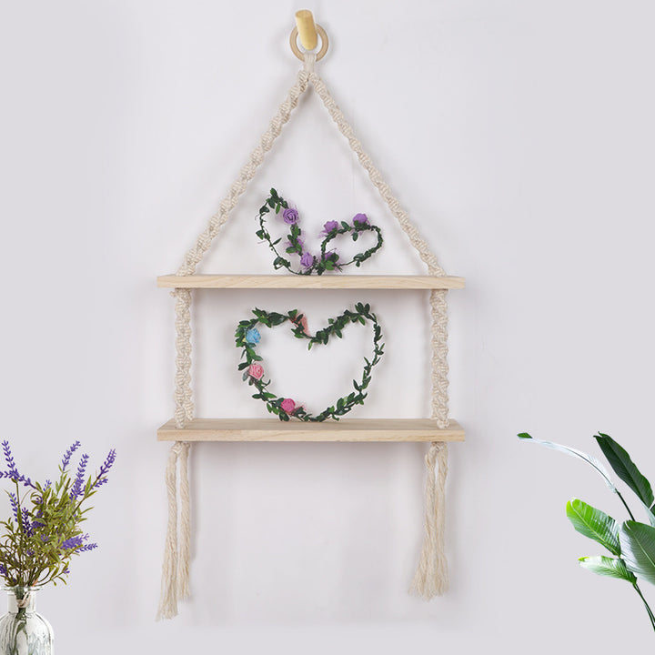 Macrame Hanging Shelf
