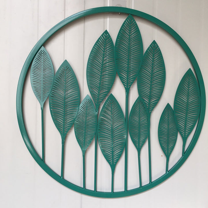 Decorative Gold Leaf Wall Art Sculpture