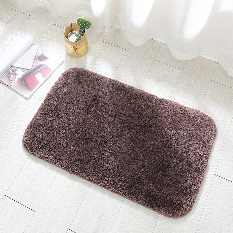 Plush Textured Bath Mat for Bathroom