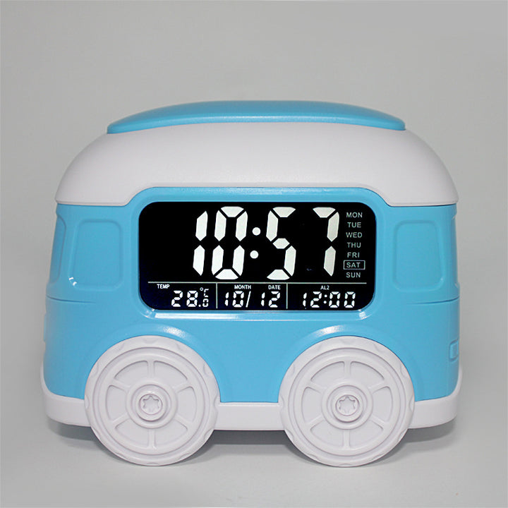 Digital Alarm Clock in Modern Bus Design